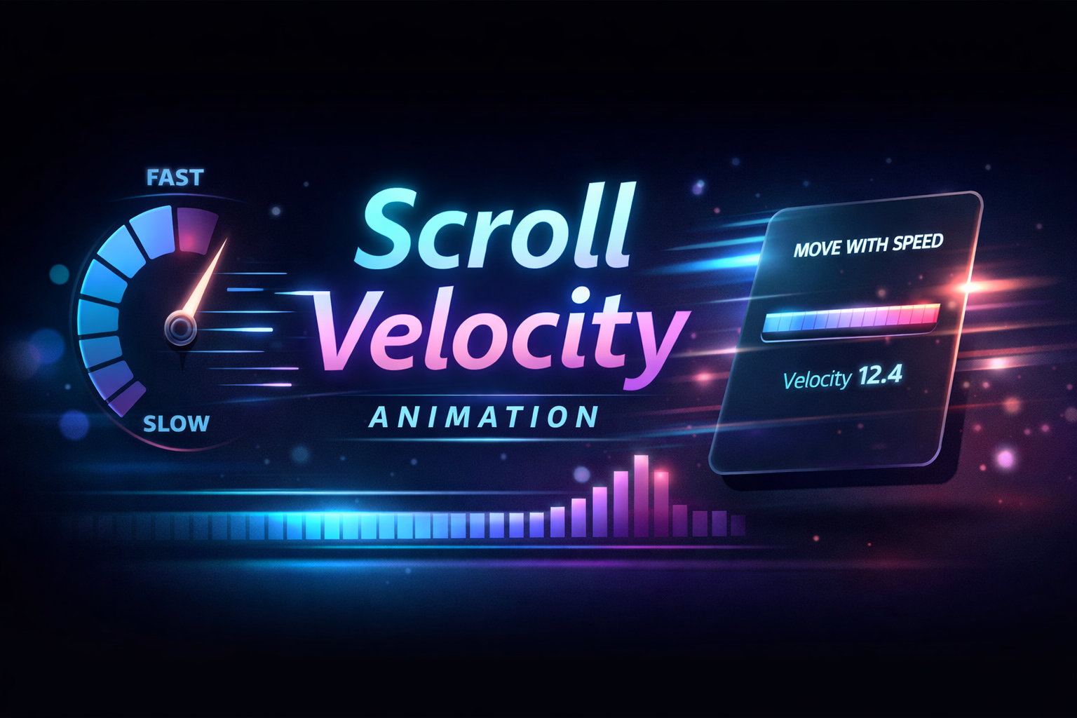 Scroll Velocity Animationのアイキャッチ画像