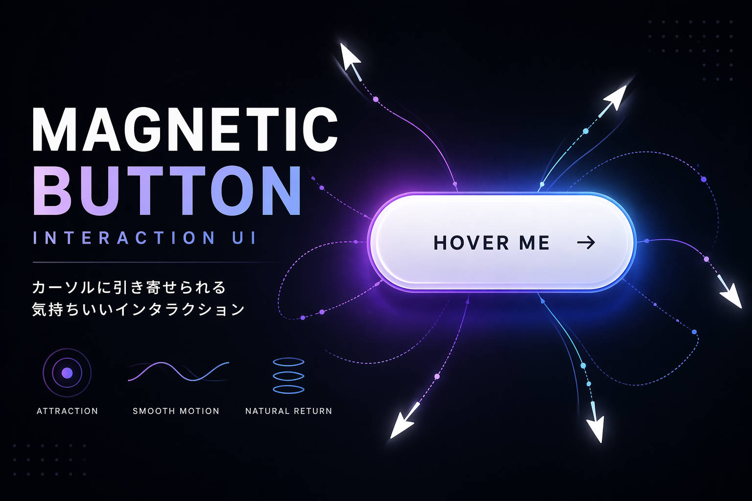 Magnetic Button UIのアイキャッチ画像
