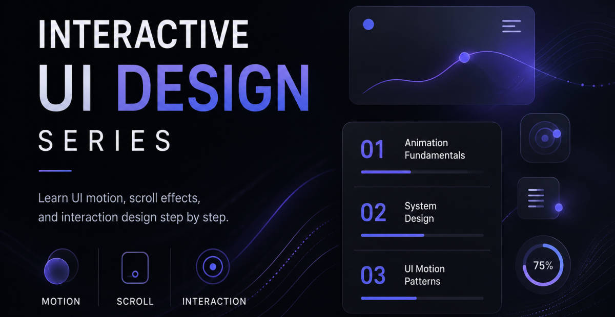 Interactive UI Design Series - Idle Interface